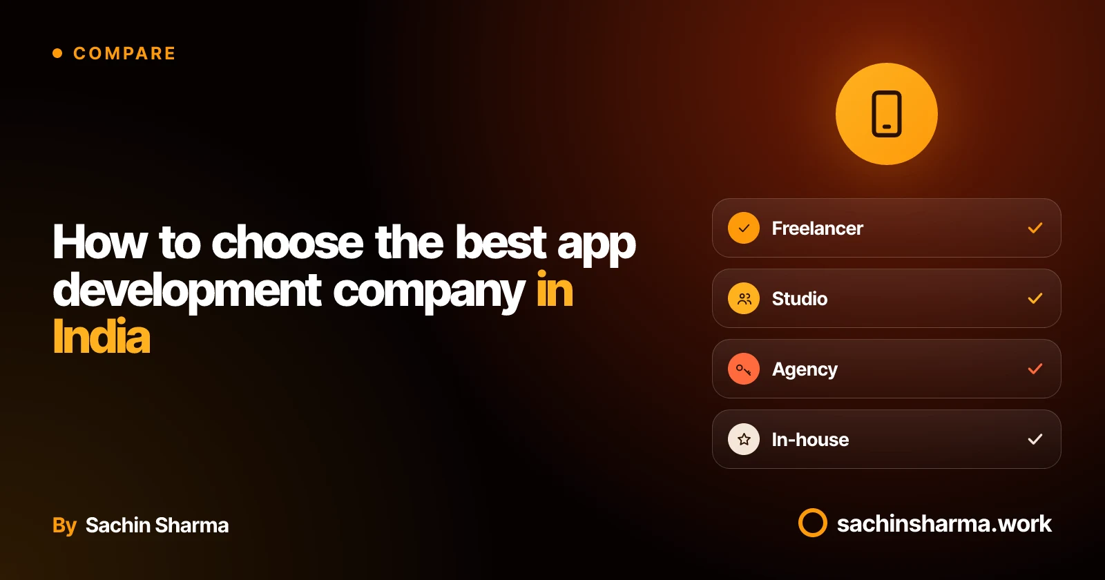 Four types of app development teams in India